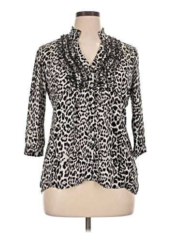 Heart Soul 3/4 Sleeve Blouse (view 1)