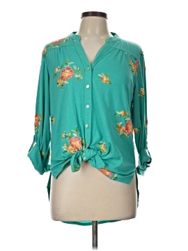 Fig And Flower 3/4 Sleeve Blouse
