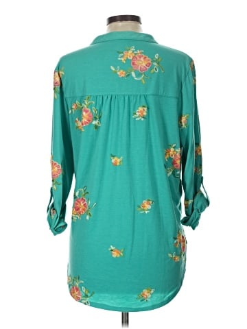 Fig and Flower 3/4 Sleeve Blouse (view 2)