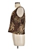 Jessica Howard 100% Polyester Brown Sleeveless Top Size 14 - photo 5