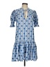 Oliphant Blue Casual Dress Size S - photo 1