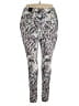Zelos Print Silver Active Pants Size 2X - photo 2