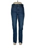 Ann Taylor LOFT Solid Blue Jeans Size 30 waist - photo 1