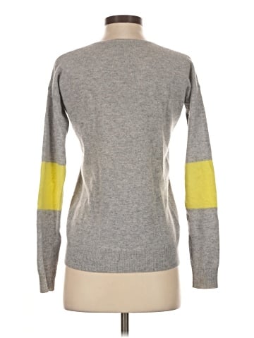 Aqua Cashmere Pullover Sweater (view 2)