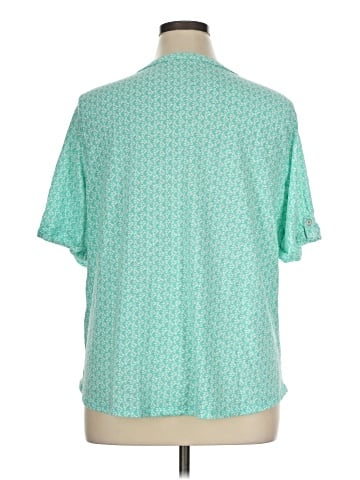 Croft & Barrow Short Sleeve Blouse (view 2)