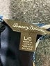 Tommy Bahama 100% Polyester Stripes Blue Casual Dress Size L - photo 6