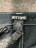 Hot Topic 100% Cotton Black Cargo Pants Size 7 - photo 7