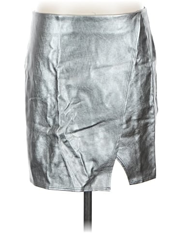 Lanston Faux Leather Skirt (view 1)