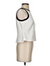 White House Black Market 100% Polyester Silver Tank Top Size XS - photo 4