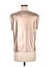 Porridge Metallic Silver Gold Short Sleeve Top Size Med (2) - photo 2