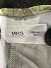 MNG 100% Polyester Paisley Green Blue Casual Skirt Size 6 - photo 4