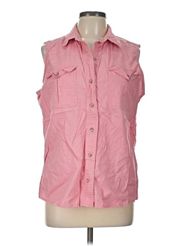 Cabela's Sleeveless Button-Down Shirt (view 1)