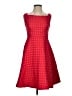 Moulinette Soeurs Argyle Red Cocktail Dress Size 2 - photo 1