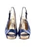MICHAEL Michael Kors 100% Leather Blue Heels Size 8 - photo 2