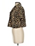 Assorted Brands Animal Print Gold Short Sleeve Blouse Size S (estimated) - photo 5