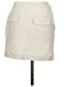 Express Solid Ivory Casual Skirt Size 5 - 6 - photo 2