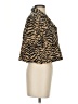 Assorted Brands Animal Print Gold Short Sleeve Blouse Size S (estimated) - photo 4