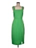 Blue Rain 100% Polyester Solid Green Casual Dress Size M - photo 1