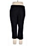 St. John's Bay Solid Black Active Pants Size 16 - photo 2