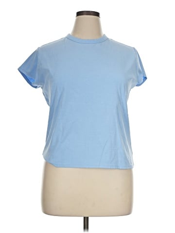 Free Assembly Short Sleeve Top (view 1)