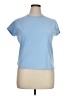 Free Assembly Blue Short Sleeve Top Size 1X - photo 1