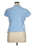 Free Assembly Blue Short Sleeve Top Size 1X - photo 2