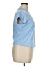 Free Assembly Blue Short Sleeve Top Size 1X - photo 4