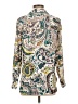 Talbots Paisley Ivory Long Sleeve Blouse Size S - photo 2