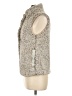 Dylan 100% Polyester Gray Faux Fur Vest Size M - photo 5