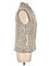 Dylan 100% Polyester Gray Faux Fur Vest Size M - photo 4