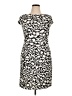 Alyx Graphic Ivory Cocktail Dress Size 14 - photo 1