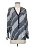 Fun2Fun 100% Polyester Blue Long Sleeve Blouse Size S - photo 1