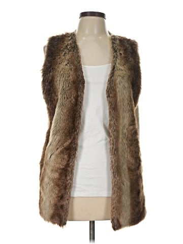 Liz Claiborne Faux Fur Vest (view 1)