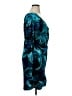 Venus Print Teal Cocktail Dress Size XL - photo 4