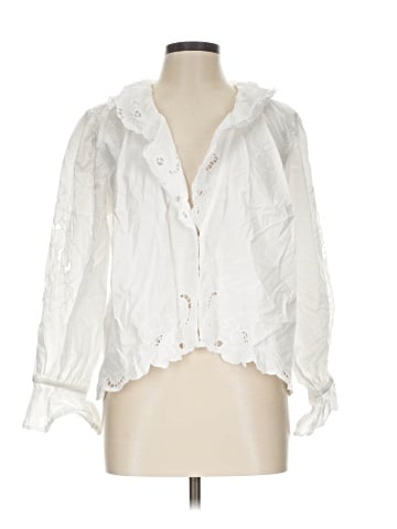 Free People Long Sleeve Blouse (view 1)