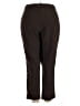 DressBarn Solid Brown Casual Pants Size 24W - photo 2