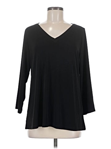 Susan Graver 3/4 Sleeve T-Shirt (view 1)