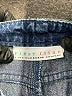 First Issue by Liz Claiborne 100% Cotton Chevron-herringbone Blue Jeans Size 12 - photo 7