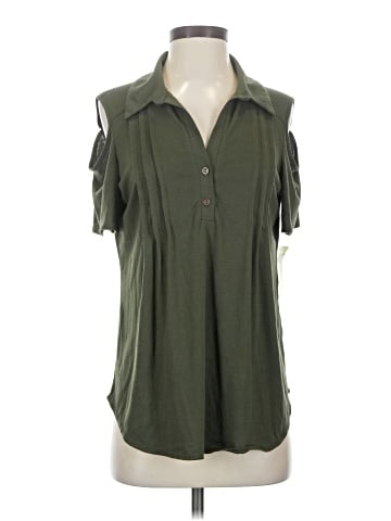 Perseption Concept Short Sleeve Blouse (view 1)