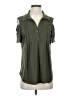 Perseption Concept Green Short Sleeve Blouse Size S - photo 1