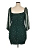 Speechless Stars Green Cocktail Dress Size XL - photo 2