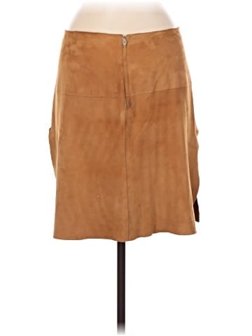 Dolce & Gabbana Faux Leather Skirt (view 2)