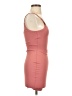 Mind Code Solid Pink Cocktail Dress Size S - photo 4