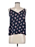 Socialite 100% Polyester Blue Sleeveless Blouse Size M - photo 1