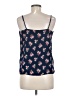 Socialite 100% Polyester Blue Sleeveless Blouse Size M - photo 2