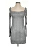 NBD Houndstooth Gray Casual Dress Size S - photo 1