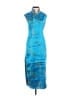 Assorted Brands 100% Polyester Blue Cocktail Dress Size S - photo 1
