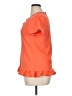 Coral Bay 100% Polyester Polka Dots Orange Short Sleeve T-Shirt Size XL - photo 5