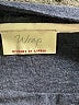 Wrap Black Long Sleeve Top Size 10 - photo 7
