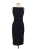 Assorted Brands Stripes Black Cocktail Dress Size M - photo 1